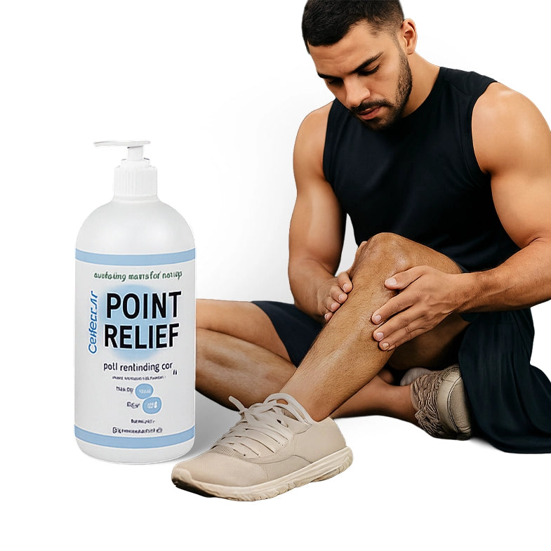 Point Relief® ColdSpot™ Professional-Grade Cold Therapy Lotion – 32 oz Pump Bottle for Fast Pain Relief & Muscle Recovery