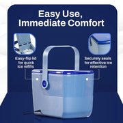 IceBox Pro Knee Cold Therapy System – Ergonomic Wrap & Continuous Cooling for Post‑Surgery Pain Relief & Recovery