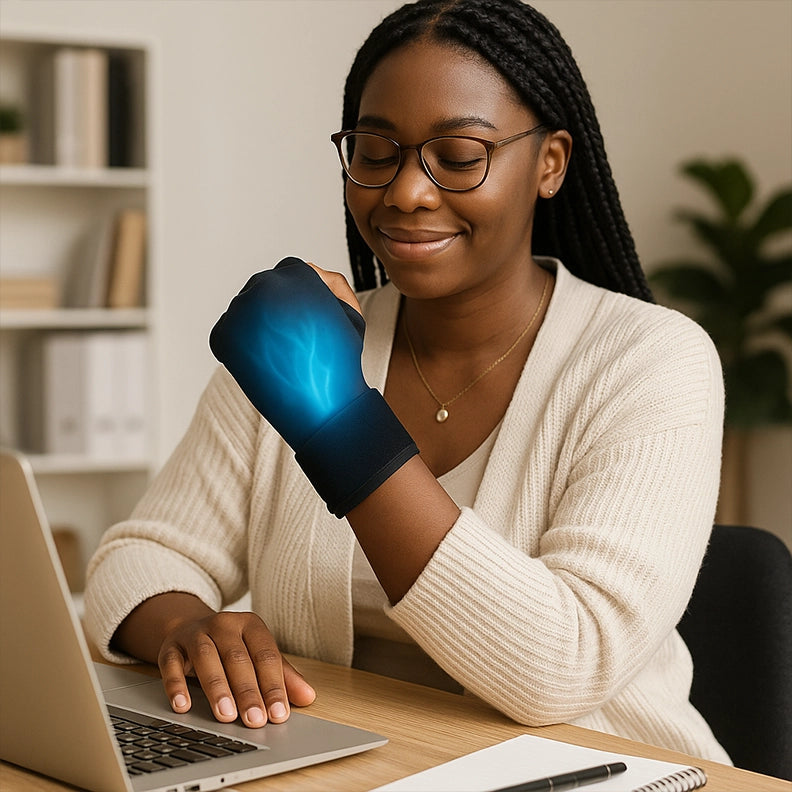 Wrist & Hand Ice Pack Wrap – Hot & Cold Gel Therapy for Carpal Tunnel, Arthritis & Injury Recovery