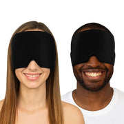 360° Migraine Relief Hat – Cold & Hot Therapy Gel Compression Hood for Headache, Puffy Eyes & Stress Relief