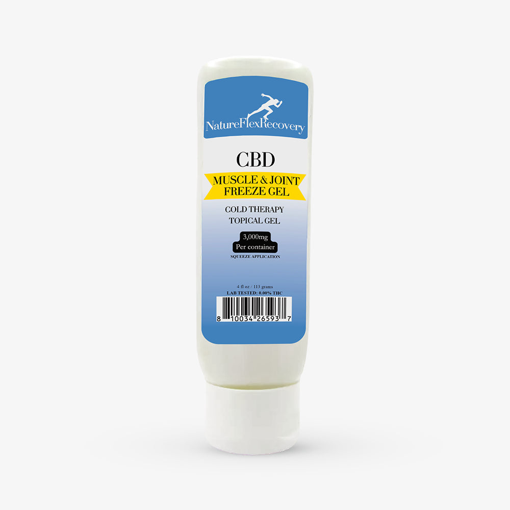 CBD Freeze Gel Squeeze Bottle - 3000mg