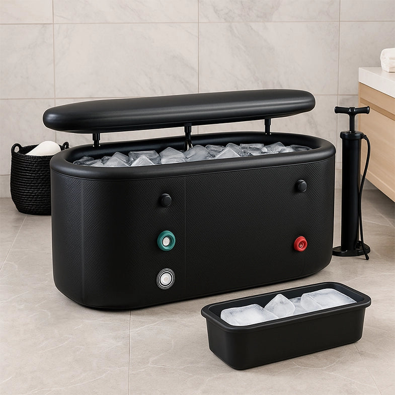 NatureFlex™ Pro Inflatable Cold Plunge Tub – Extra‑Long Recovery Pool for Athletes & At‑Home Cryotherapy