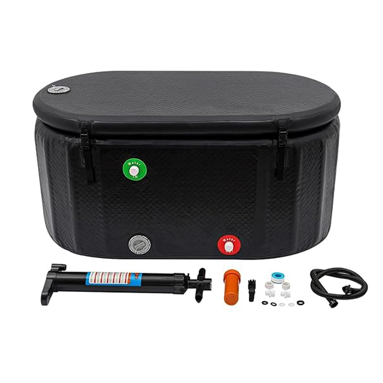 NatureFlex™ Pro Inflatable Cold Plunge Tub – Extra‑Long Recovery Pool for Athletes & At‑Home Cryotherapy