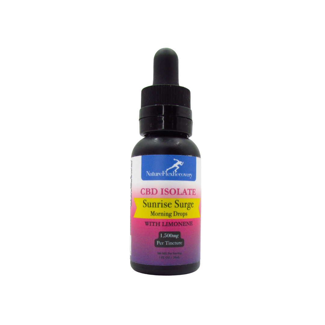 Sunrise Surge Morning Drops: CBD Isolate Tincture