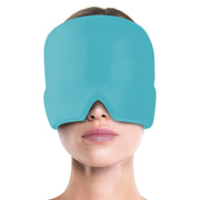 360° Migraine Relief Hat – Cold & Hot Therapy Gel Compression Hood for Headache, Puffy Eyes & Stress Relief