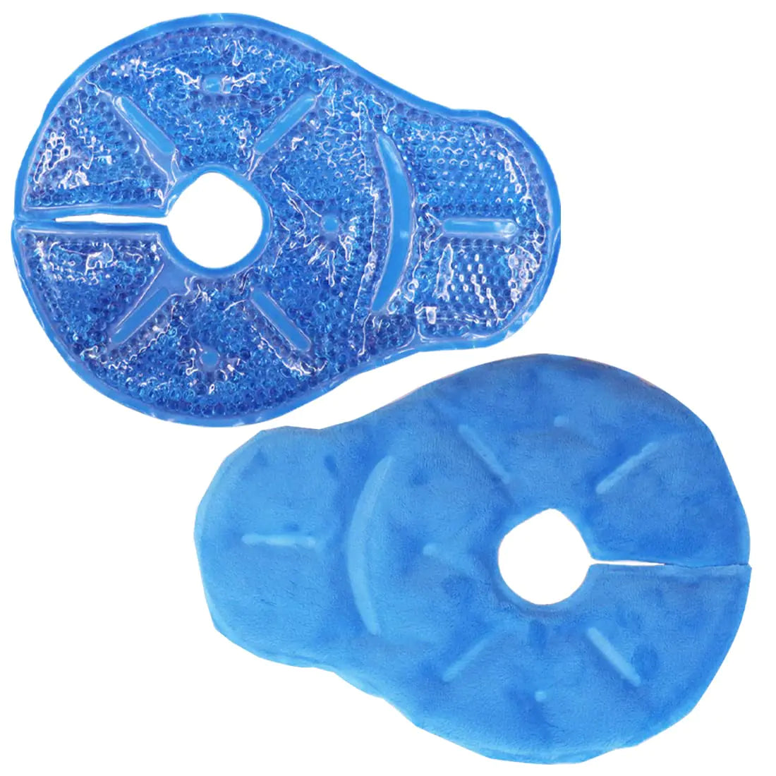 NatureFlex™ Breastfeeding Essentials Gel Pads – 2 Reusable Hot & Cold Therapy Packs for Breastfeeding, Pumping & Post‑Surgery Relief