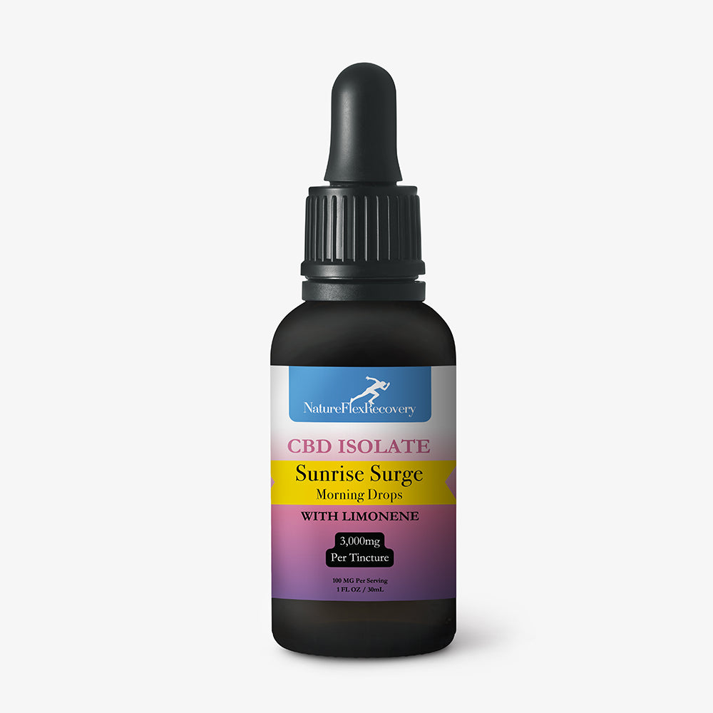 Sunrise Surge Morning Drops: CBD Isolate Tincture