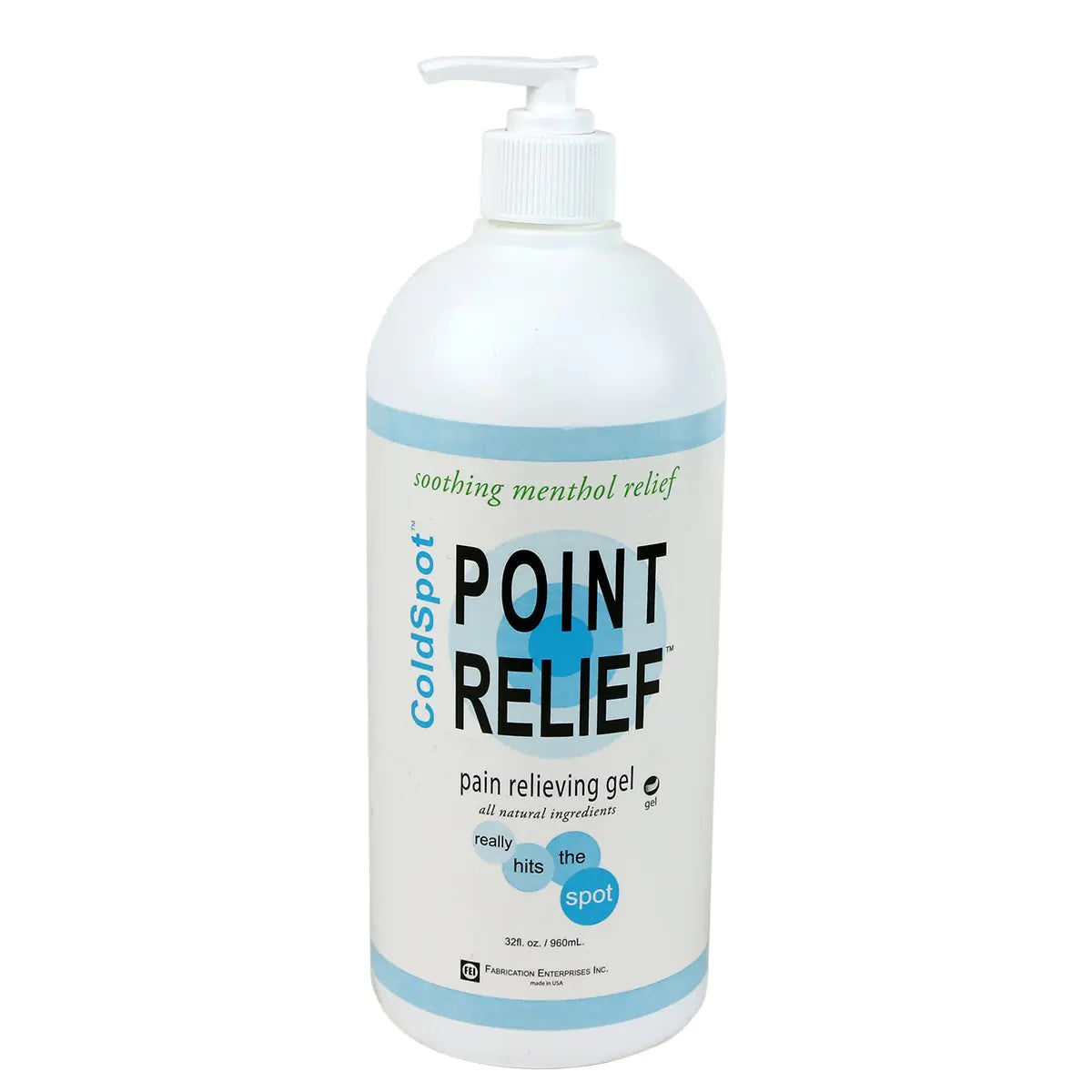 Point Relief® ColdSpot™ Professional-Grade Cold Therapy Lotion – 32 oz Pump Bottle for Fast Pain Relief & Muscle Recovery