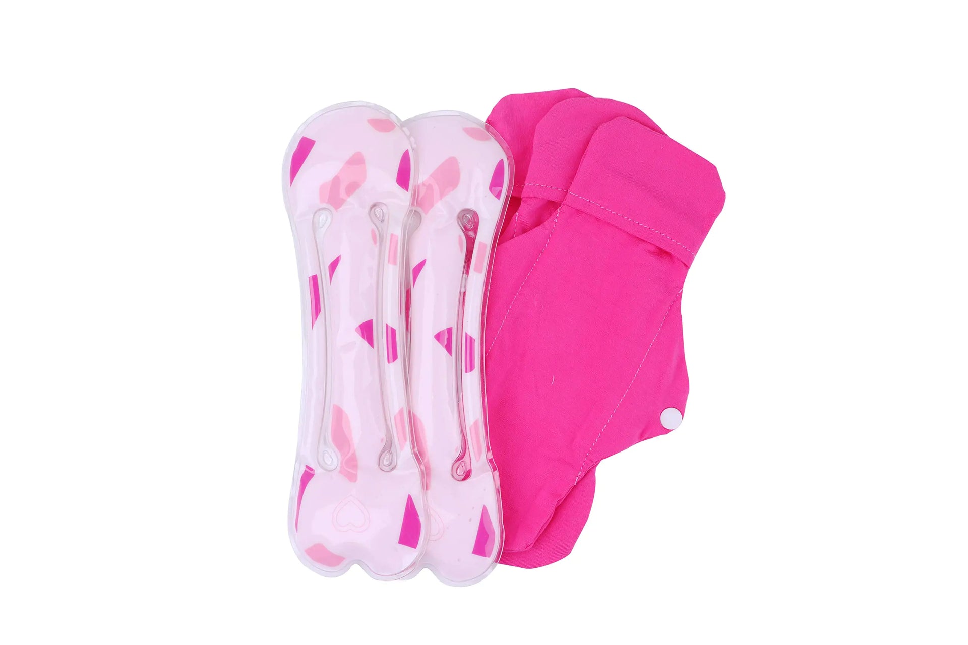 NatureFlex™ Hemorrhoid & Perineal Clay Ice Packs – 2 Reusable Packs + 3 Washable Sleeves for Pregnancy, Postpartum & Groin Pain Relief
