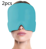 360° Migraine Relief Hat – Cold & Hot Therapy Gel Compression Hood for Headache, Puffy Eyes & Stress Relief